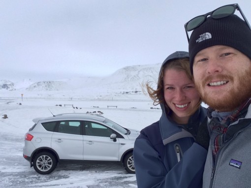 Rachel and Devin hit the road in Iceland
