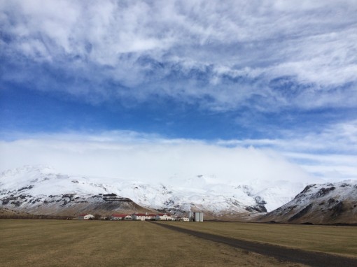 View of Eyjafjallajökull