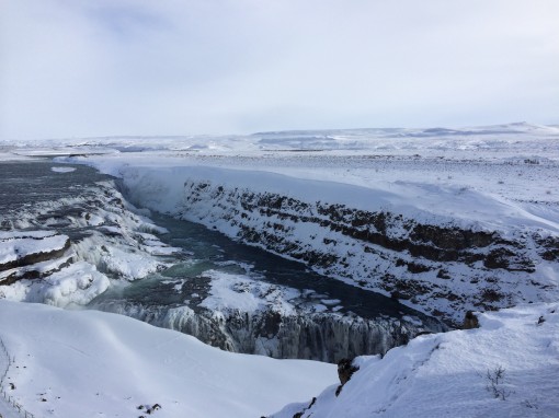 Gulfoss waterfall in Iceland