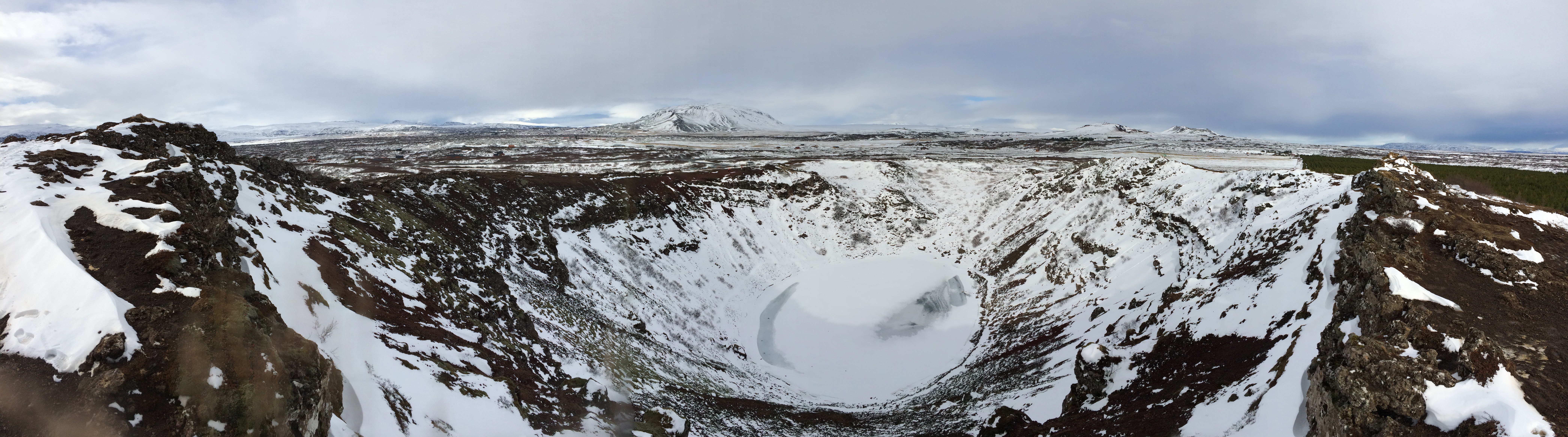 Panorama of Kerið